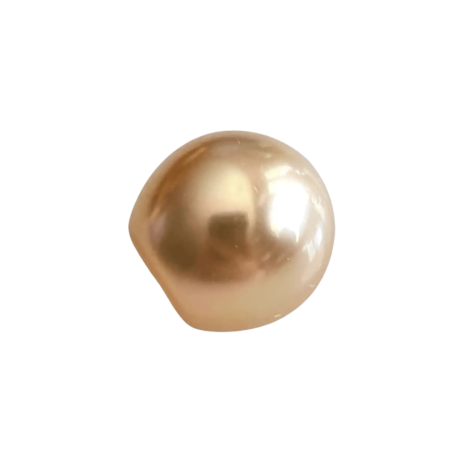 10-11mm Single Golden South Sea Pearl - Marina Korneev Fine Pearls