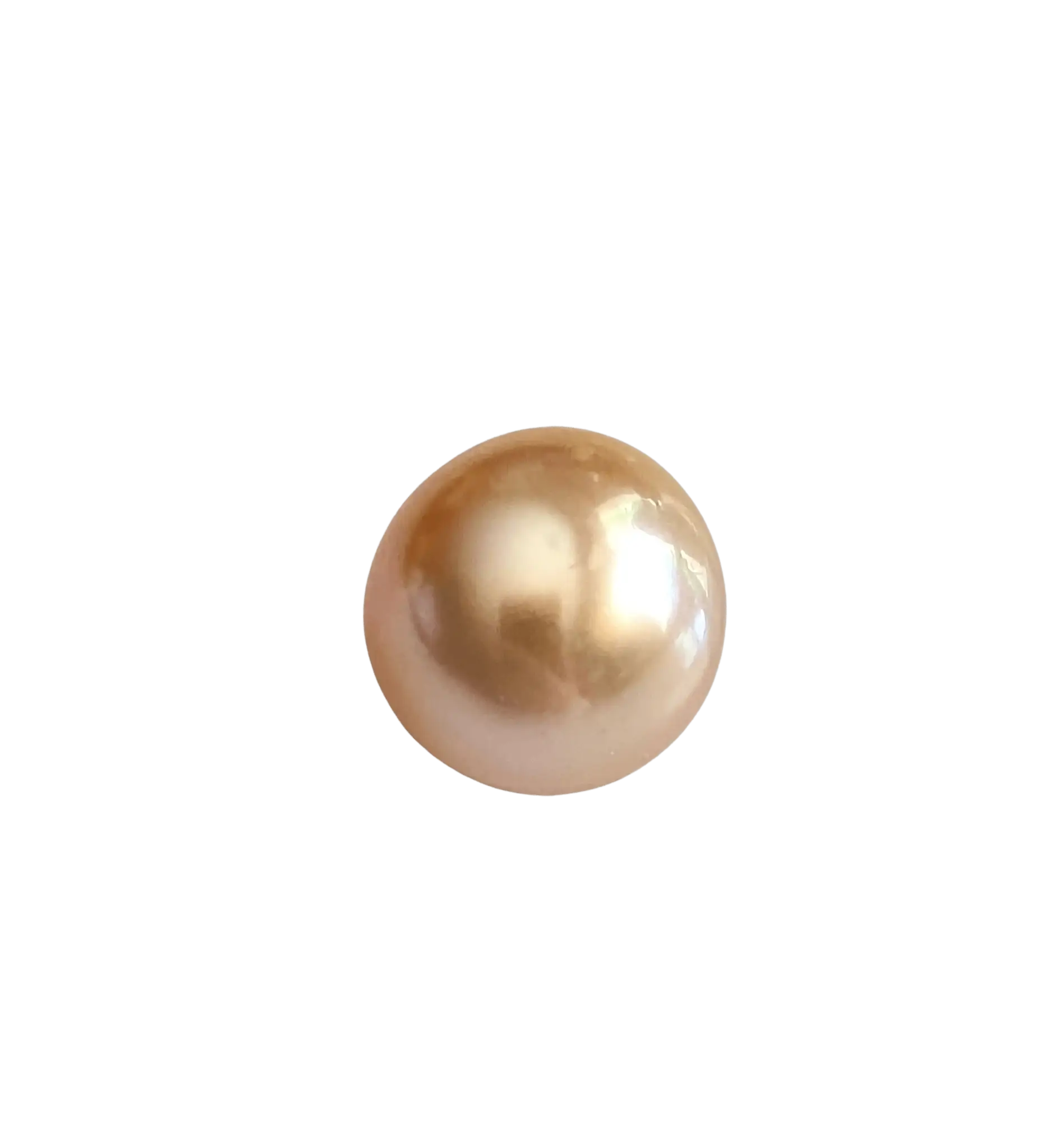 10-11mm Single Golden South Sea Pearl - Marina Korneev Fine Pearls