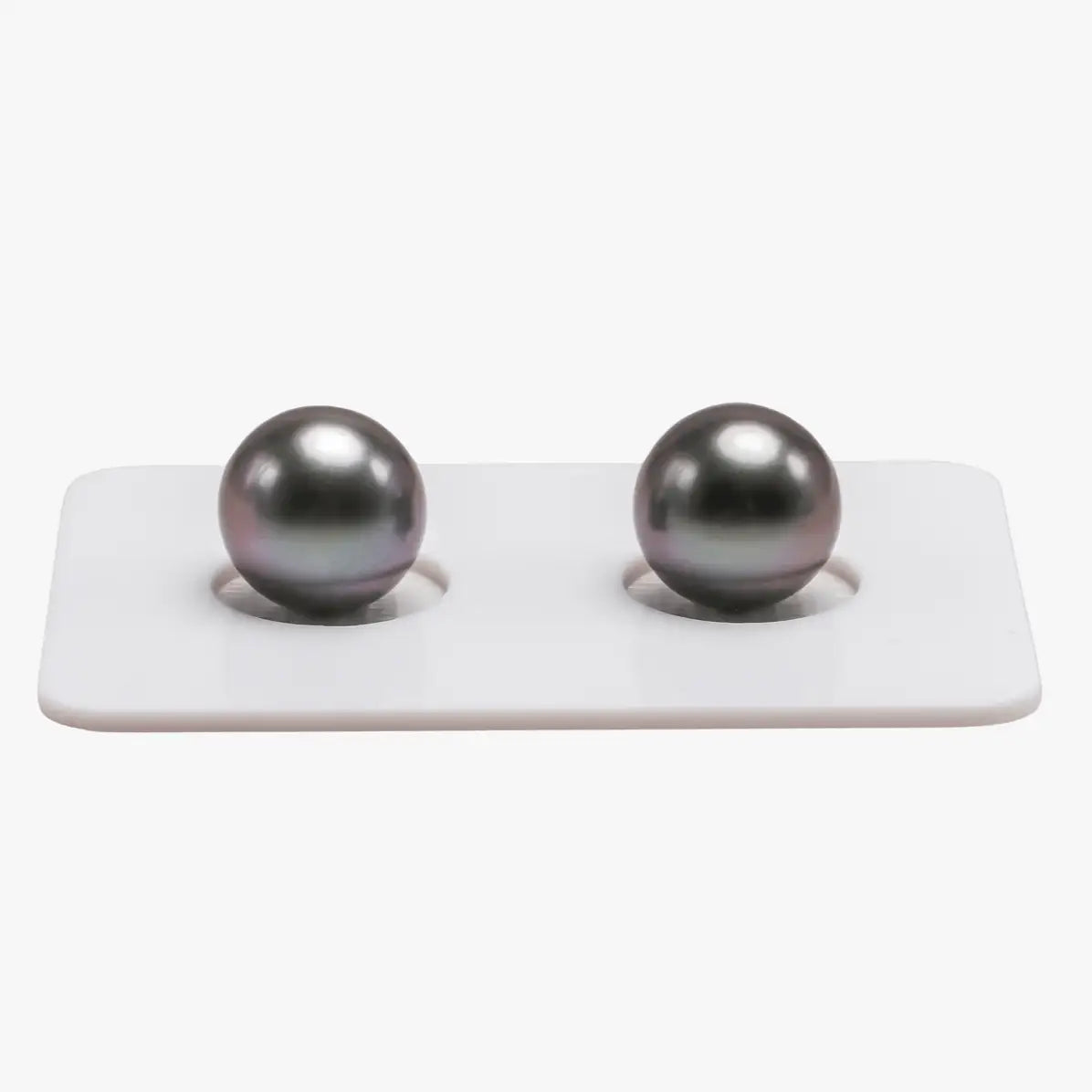 10-11mm Tahitian Pearl Pair - Marina Korneev Fine Pearls