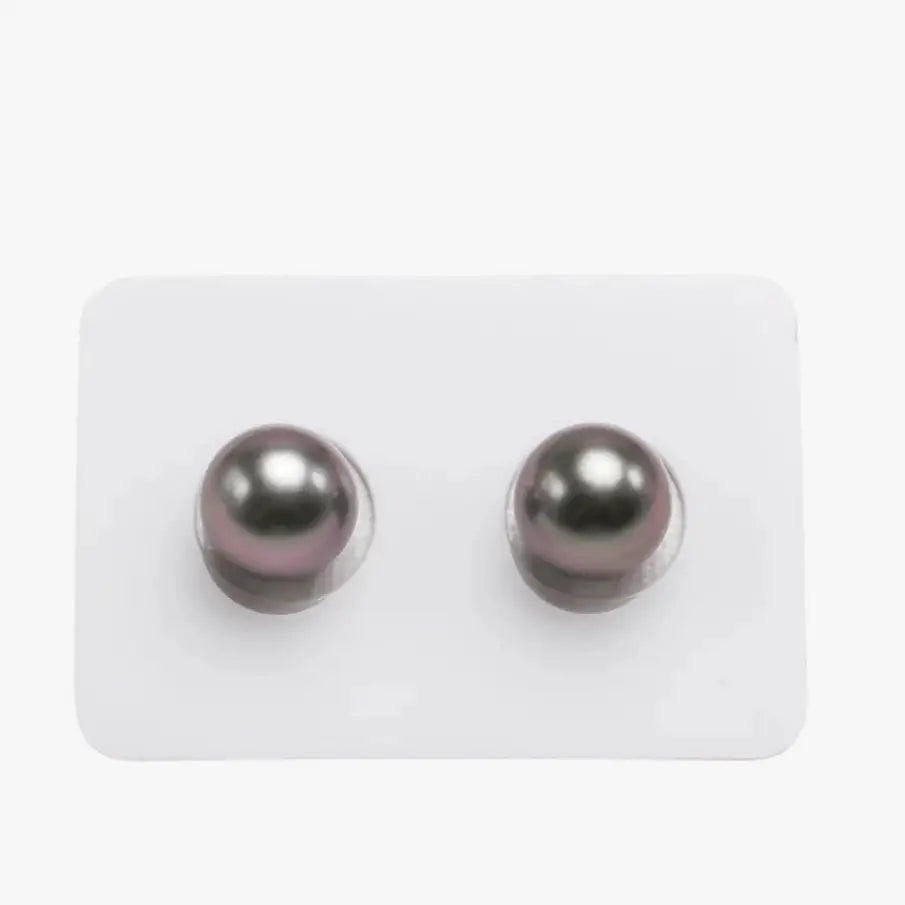 10-11mm Tahitian Pearl Pair - Marina Korneev Fine Pearls