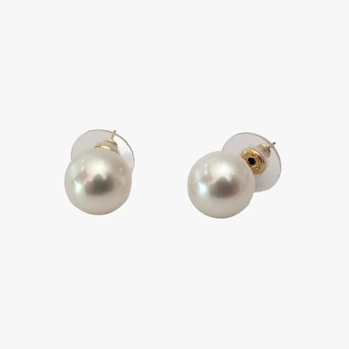 10-11mm White South Sea Pearl Stud Earrings - Marina Korneev Fine Pearls