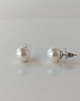 10-11mm White South Sea Pearl Stud Earrings - Marina Korneev Fine Pearls