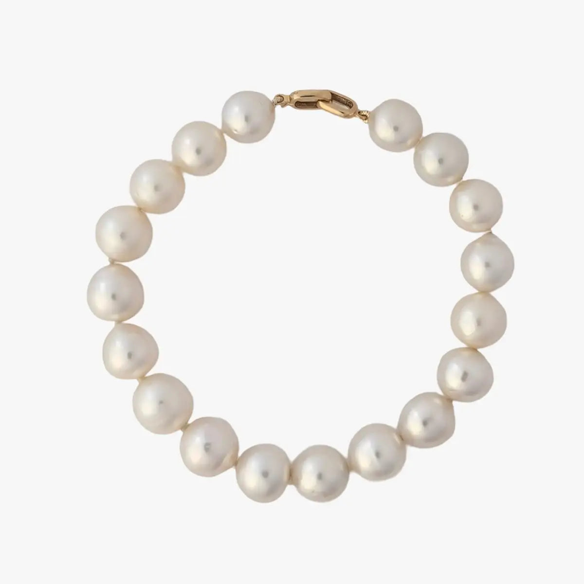 10 - 12mm White South Sea Pearl Bracelet - Marina Korneev