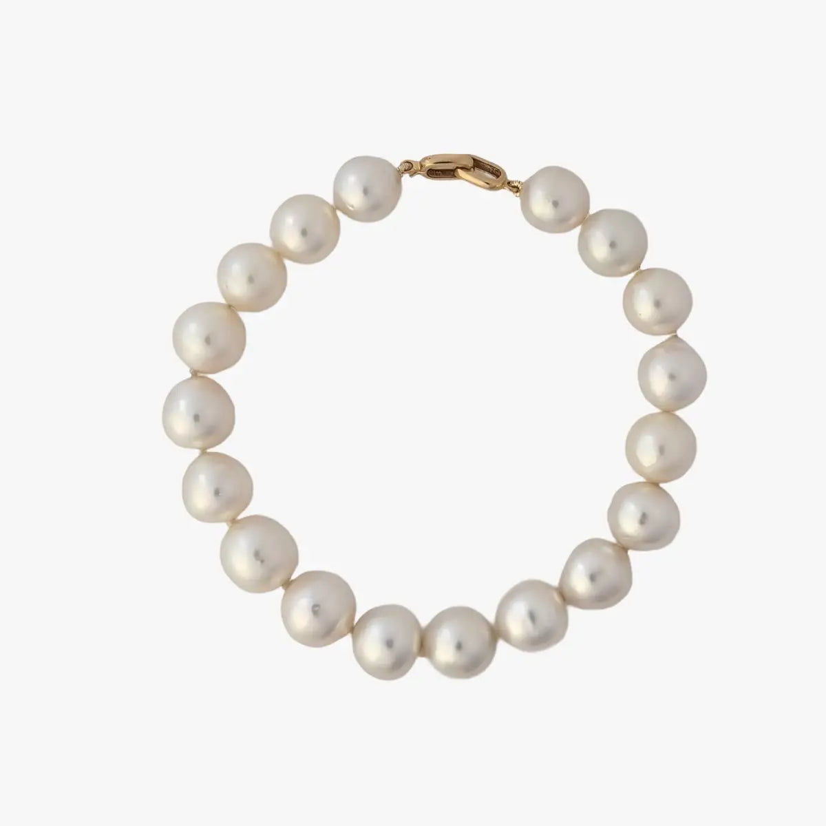 10 - 12mm White South Sea Pearl Bracelet - Marina Korneev