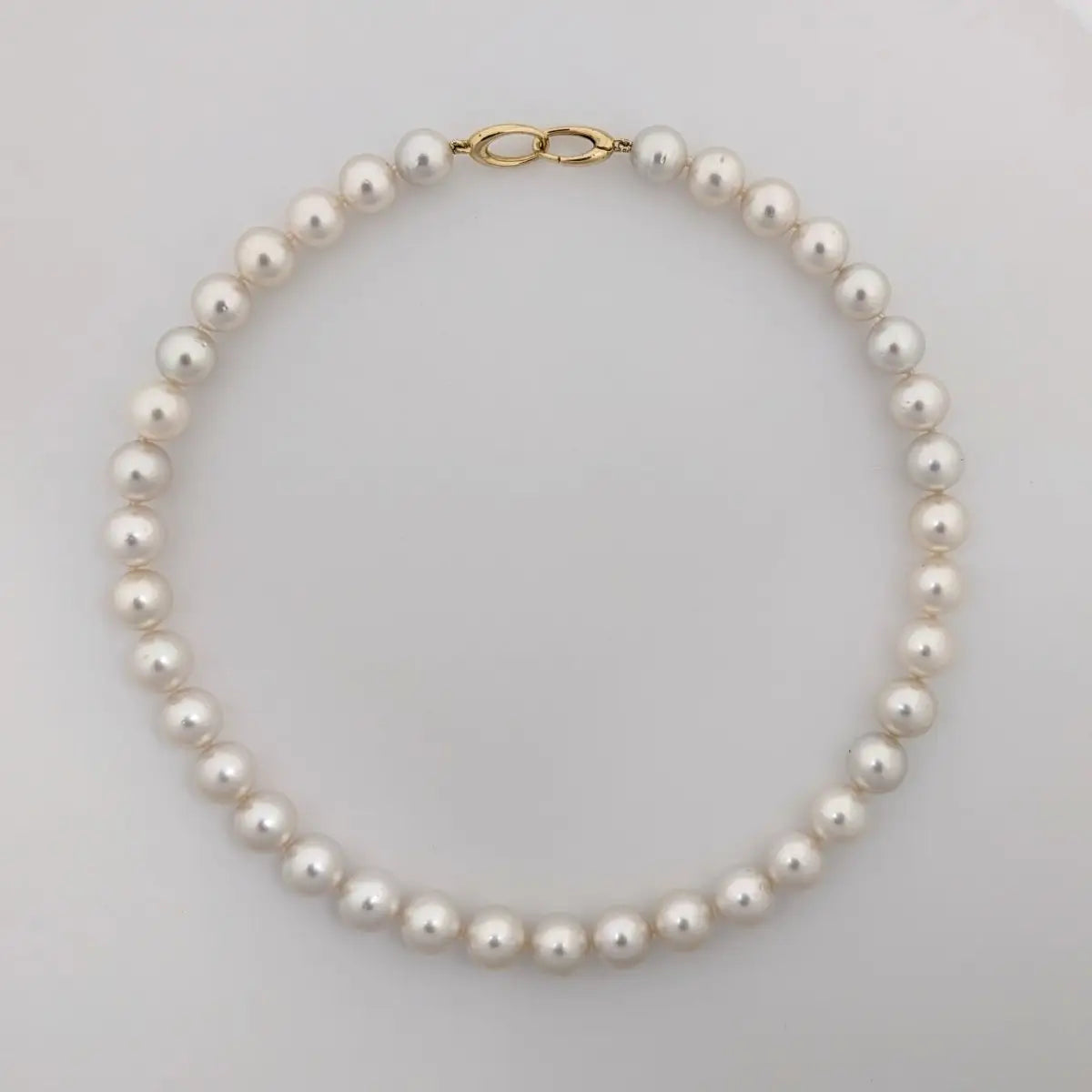 10-12mm White South Sea Pearl Necklace - Marina Korneev Fine Pearls