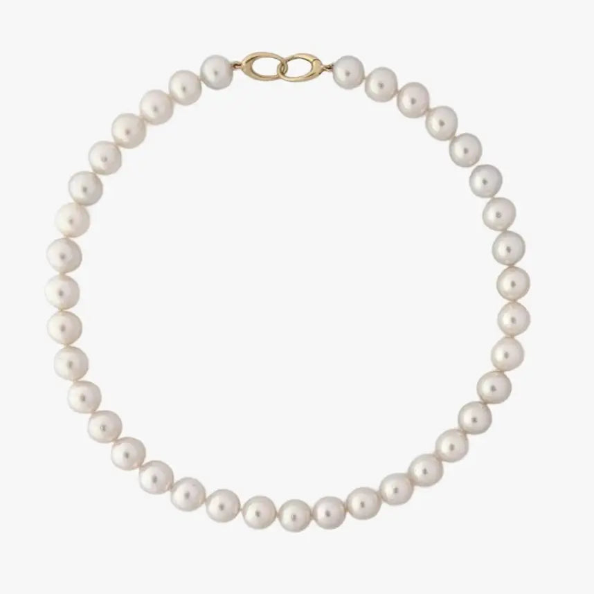 10-12mm White South Sea Pearl Necklace - Marina Korneev Fine Pearls