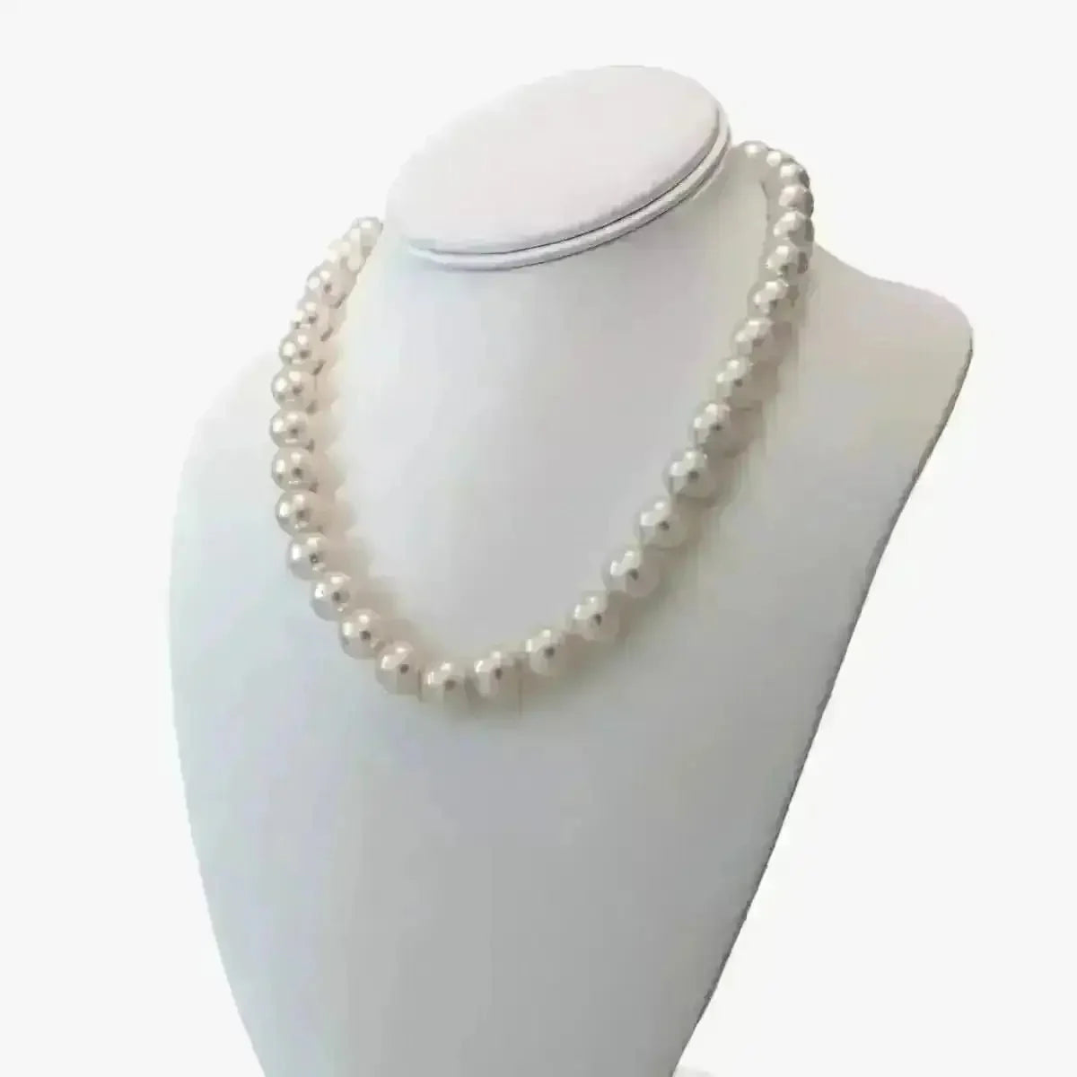 10 - 12mm White South Sea Pearl Necklace - Marina Korneev