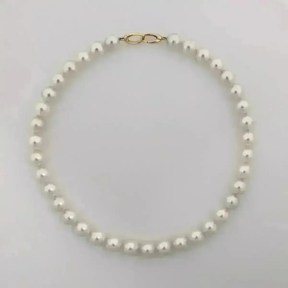10 - 12mm White South Sea Pearl Necklace - Marina Korneev