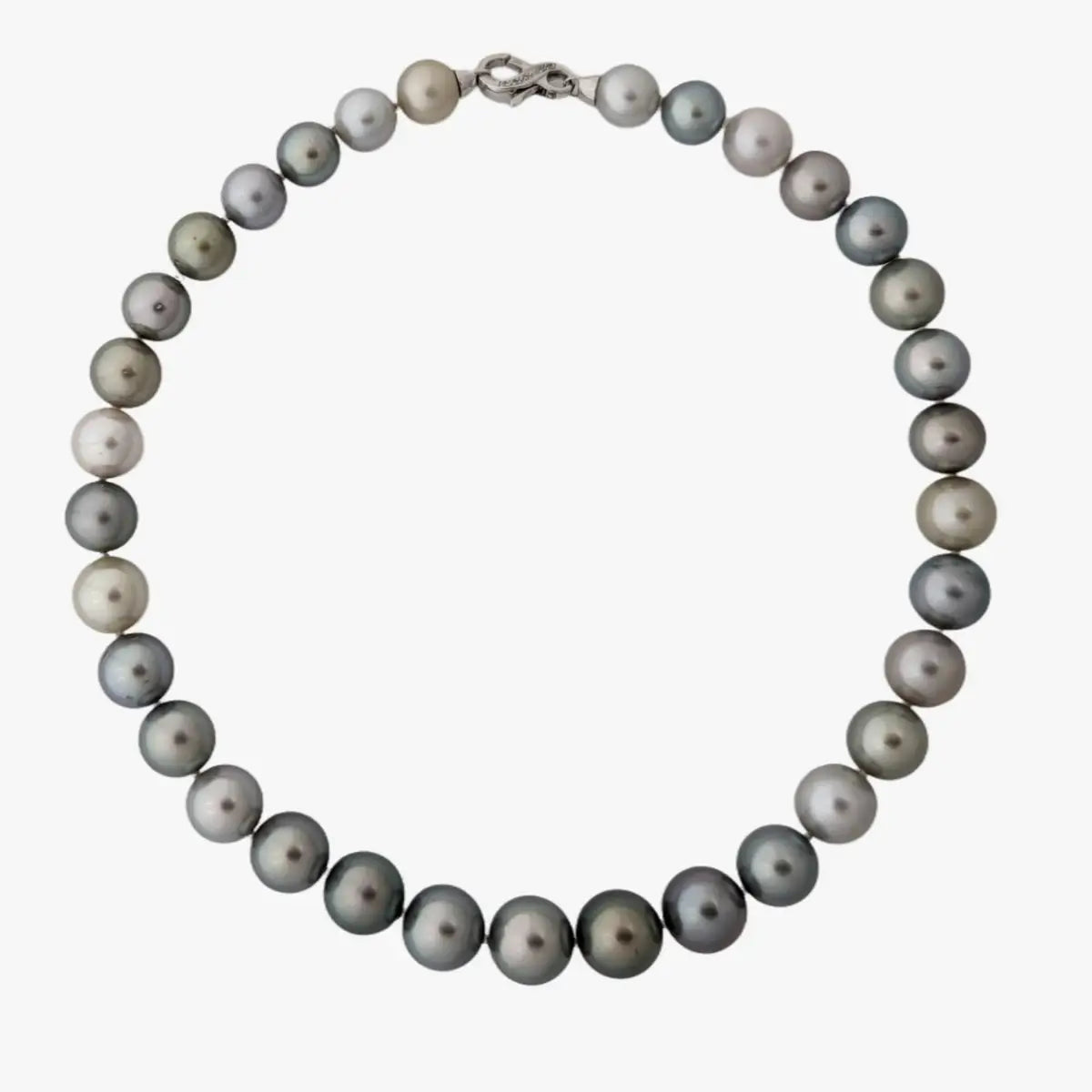 10-14mm Pastel Mix Tahitian Pearl Necklace - Marina Korneev Fine Pearls