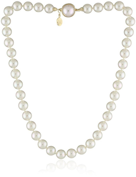 Real pearl surface detail.