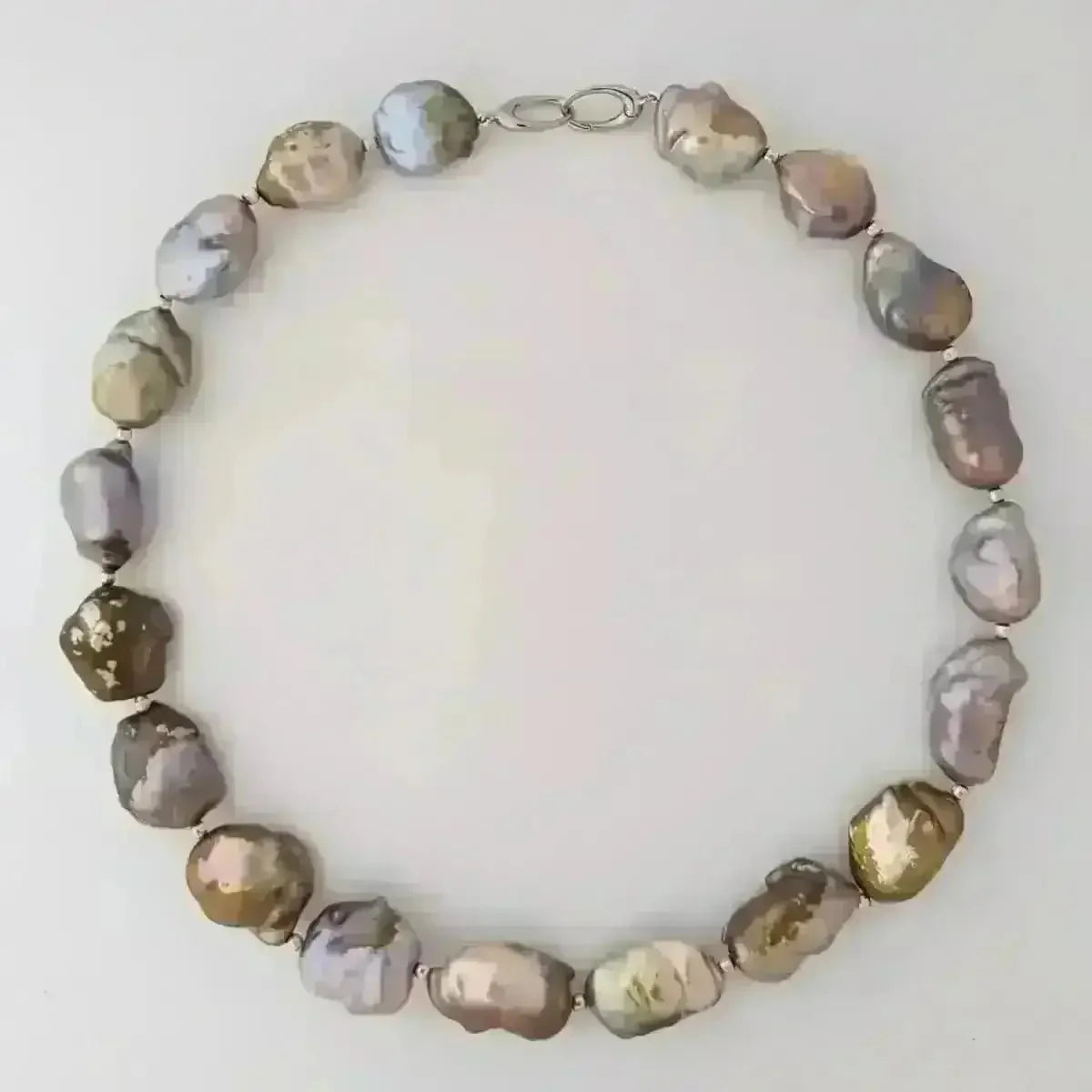 11 - 12mm Chinese Freshwater Soufflé pearl necklace - Marina Korneev