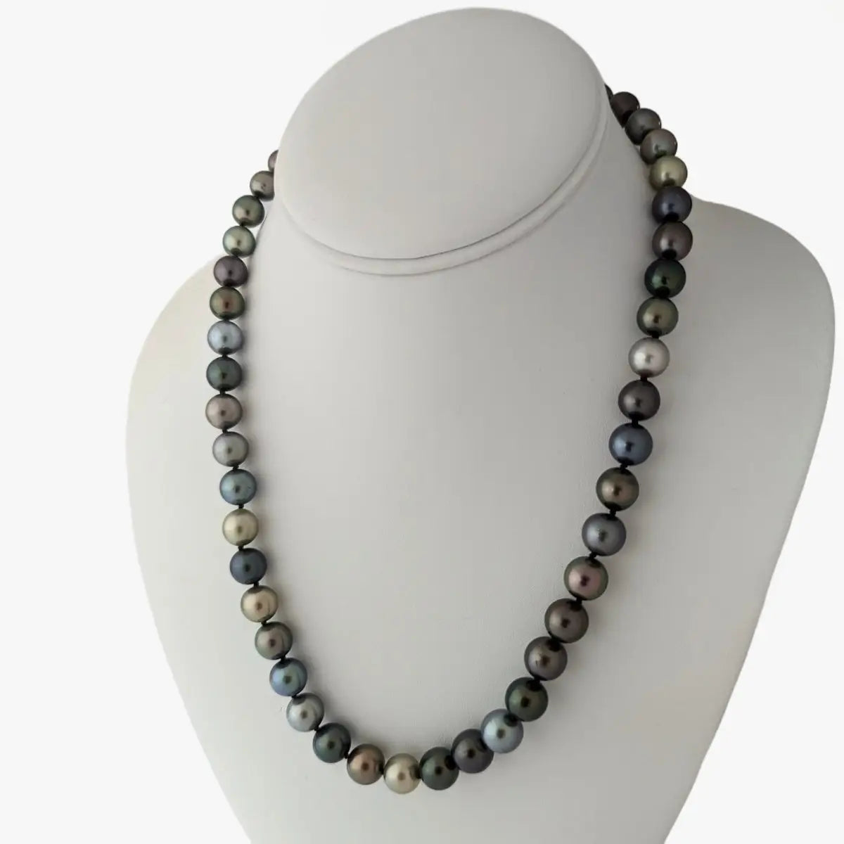 11-12mm Color Mix Tahitian Pearl Necklace - Marina Korneev Fine Pearls