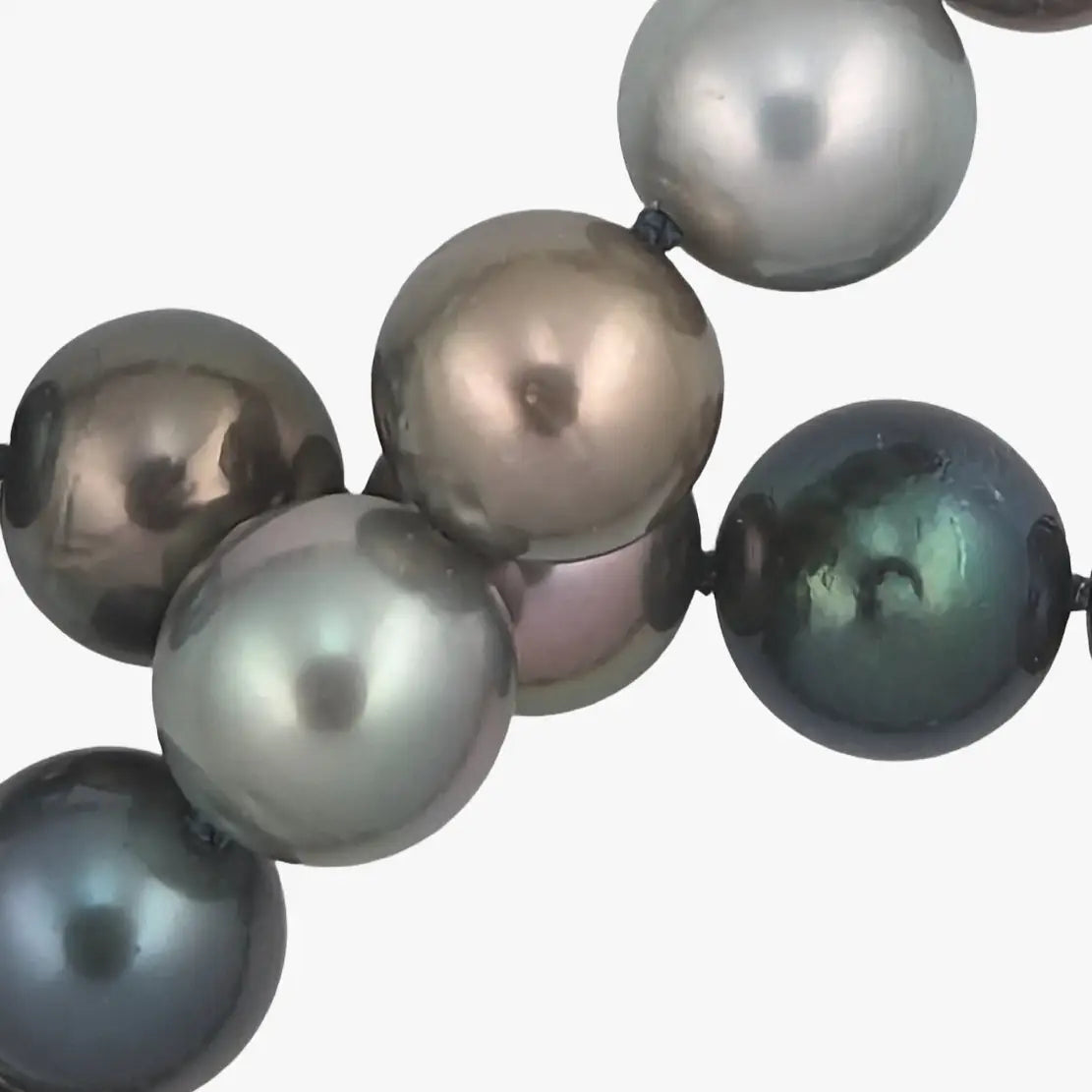 11-12mm Color Mix Tahitian Pearl Necklace - Marina Korneev Fine Pearls