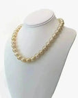 11 - 12mm Golden South Sea Pearl Necklace - Marina Korneev