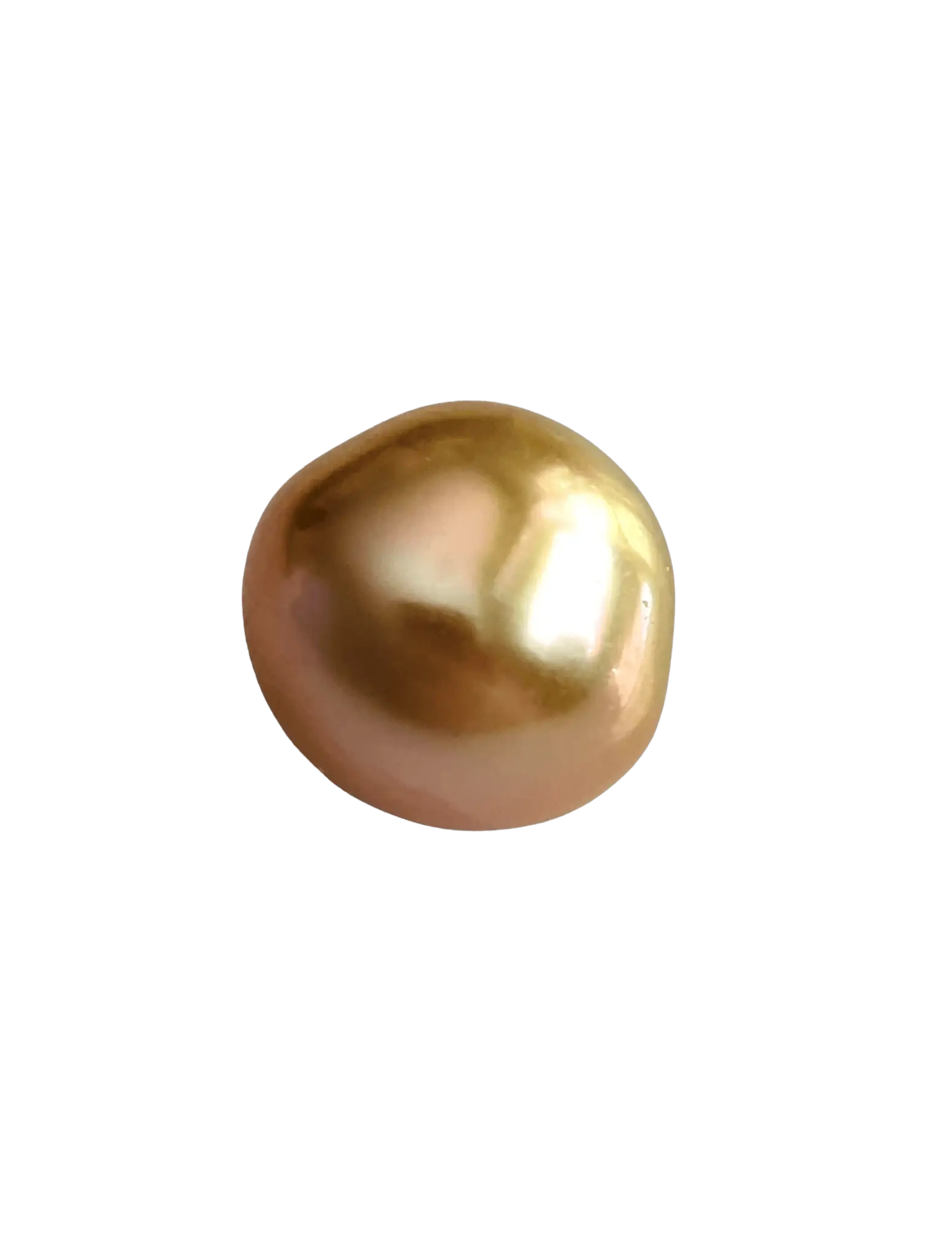 11-12mm Single Golden South Sea Pearl - Marina Korneev Fine Pearls