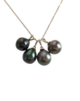 11-12mm Tahitian Pearl Pendant - Marina Korneev Fine Pearls