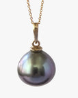 11-12mm Tahitian Pearl Pendant - Marina Korneev FP