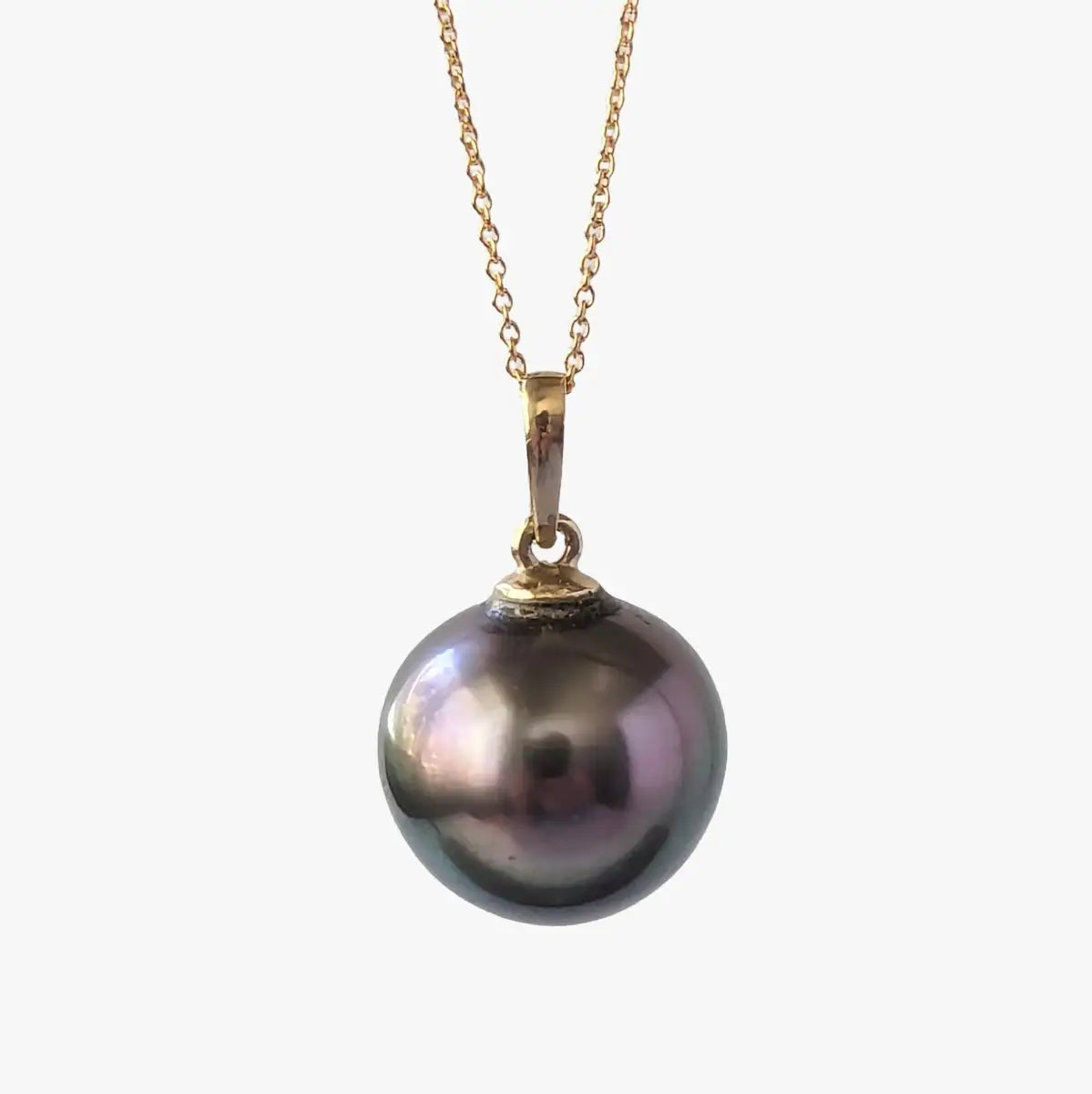 11-12mm Tahitian Pearl Pendant - Marina Korneev FP