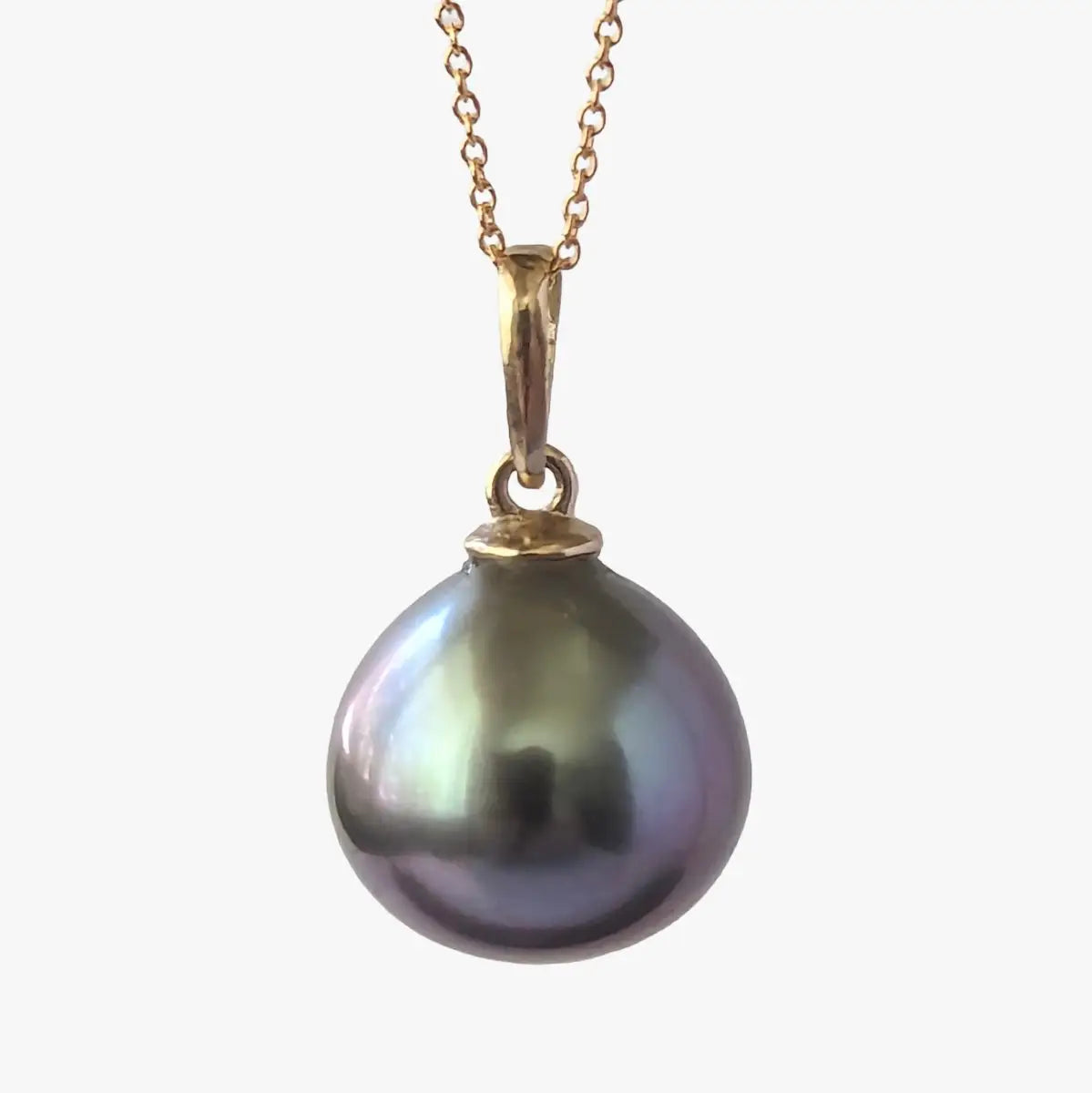 11-12mm Tahitian Pearl Pendant - Marina Korneev FP