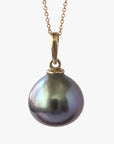 11-12mm Tahitian Pearl Pendant - Marina Korneev FP