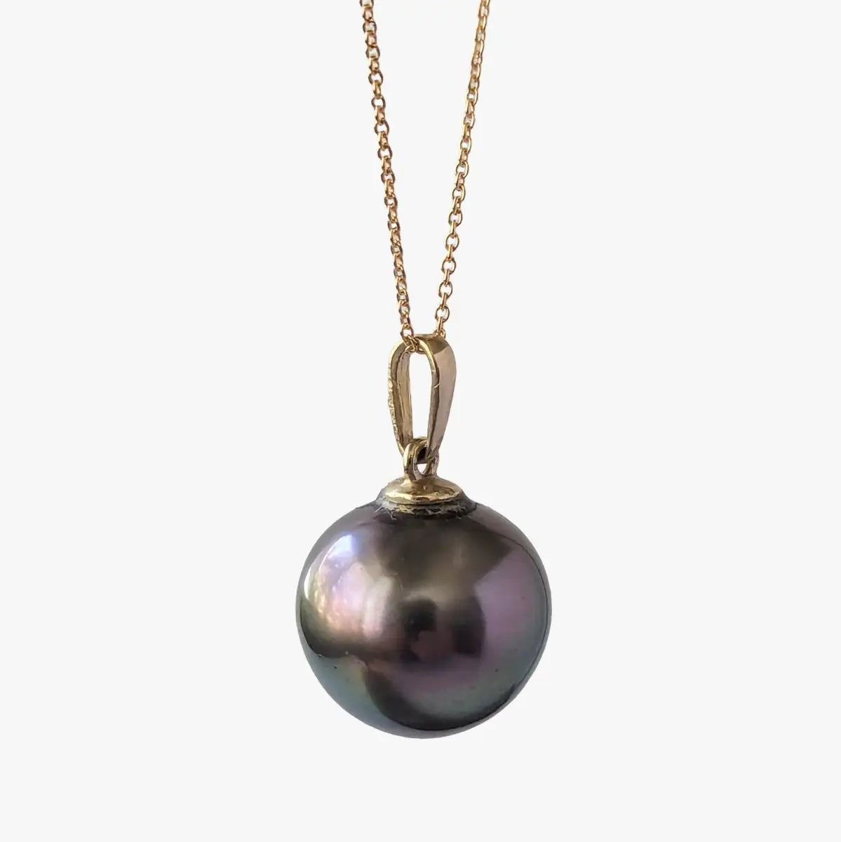 11-12mm Tahitian Pearl Pendant - Marina Korneev FP