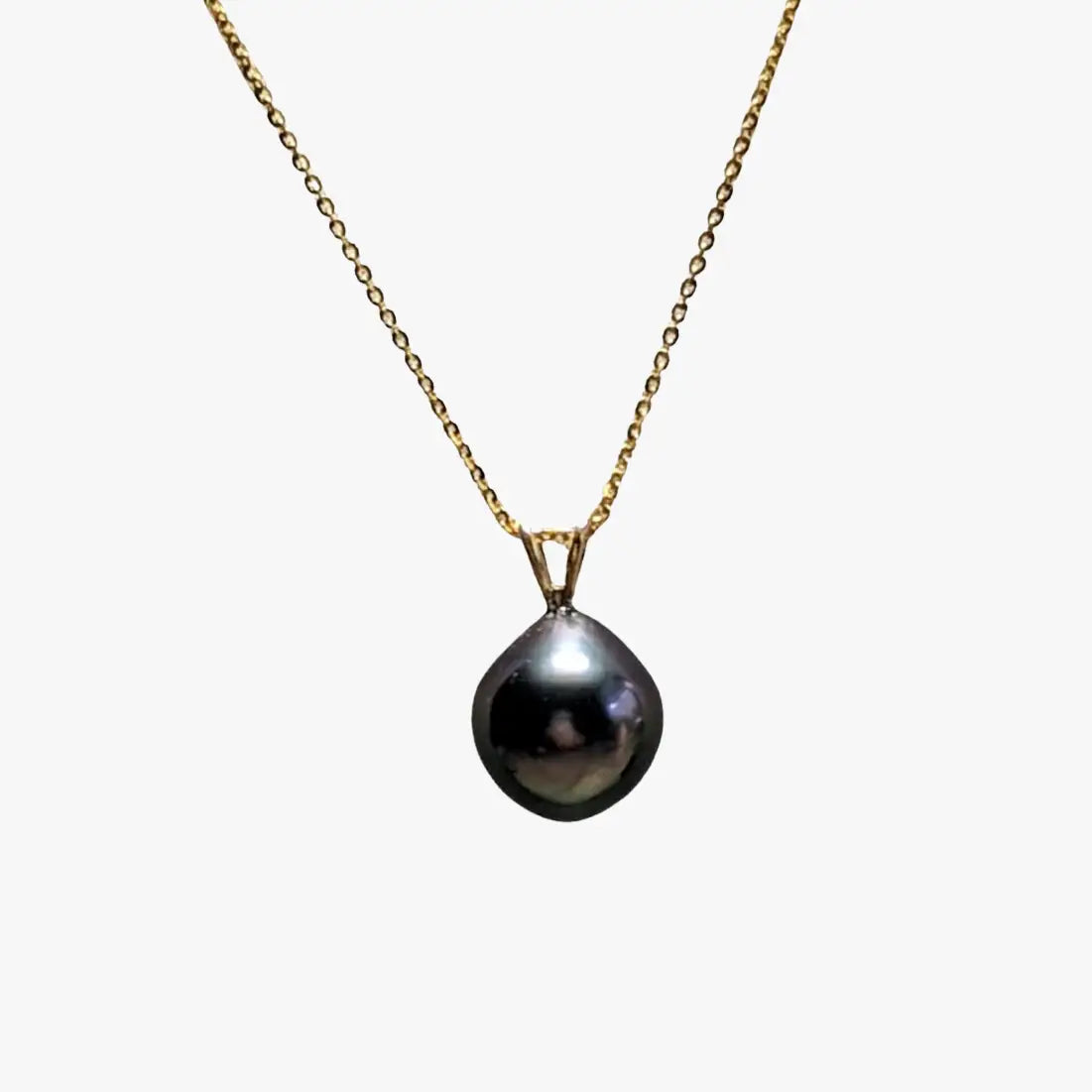 11-12mm Tahitian Pearl Pendant - Marina Pearls