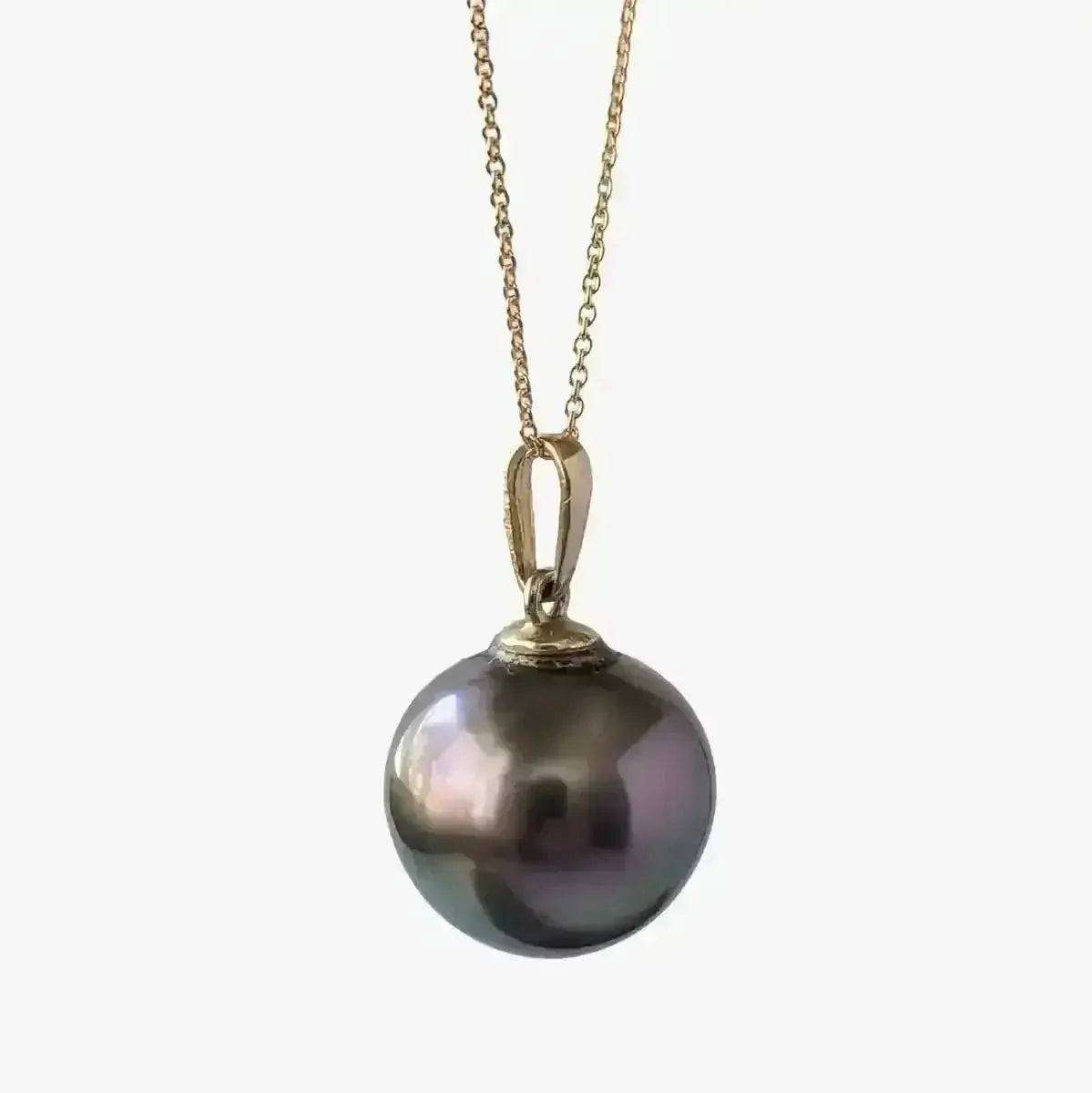 11 - 12mm Tahitian Pearl Pendant - Marina Korneev