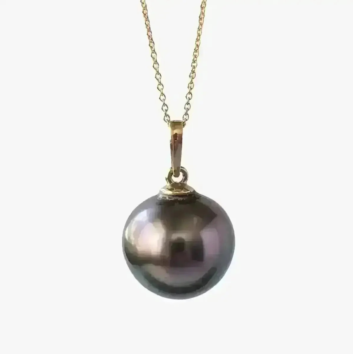 11 - 12mm Tahitian Pearl Pendant - Marina Korneev