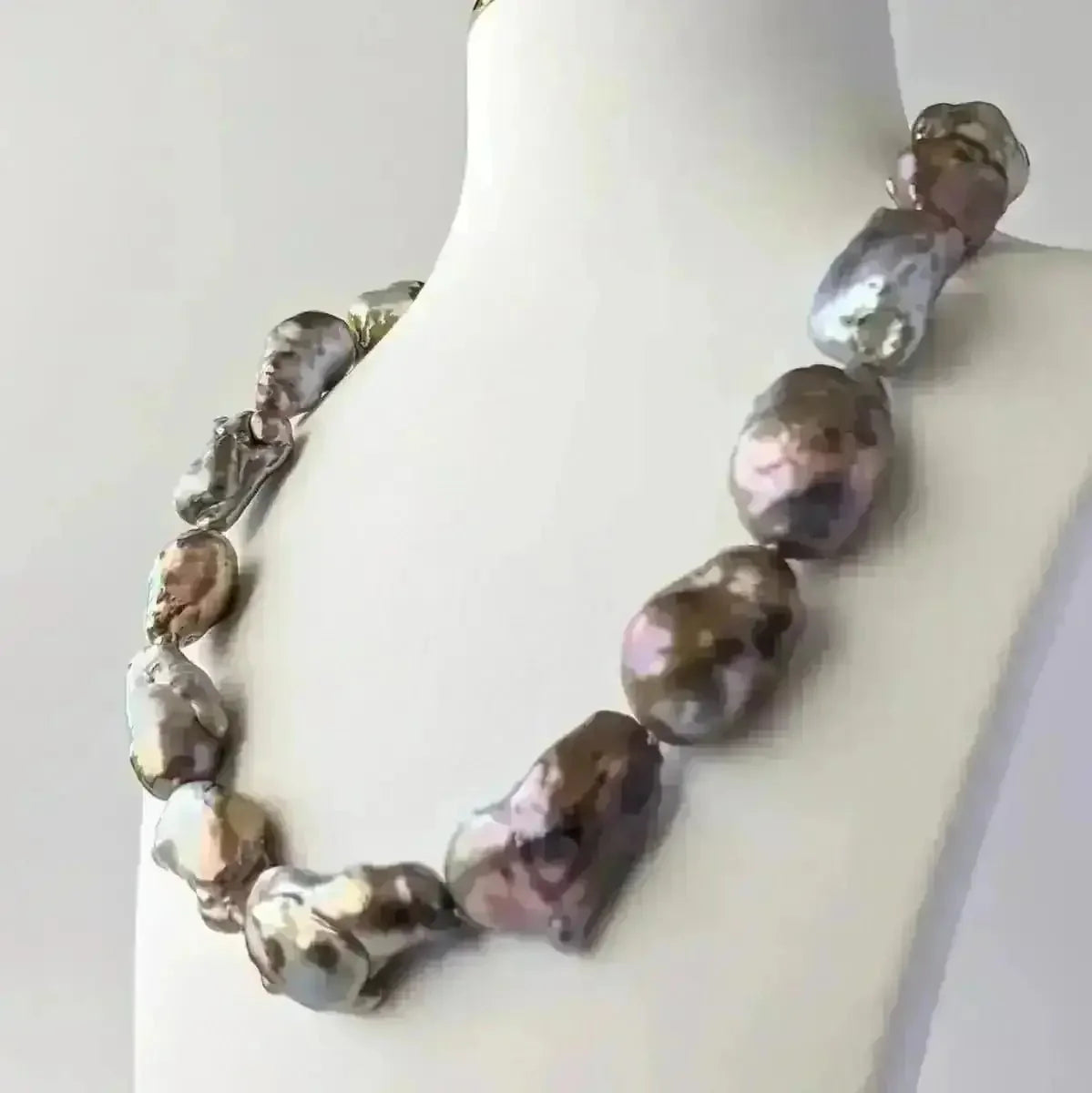 11 - 13mm Chinese Freshwater Soufflé pearl necklace - Marina Korneev