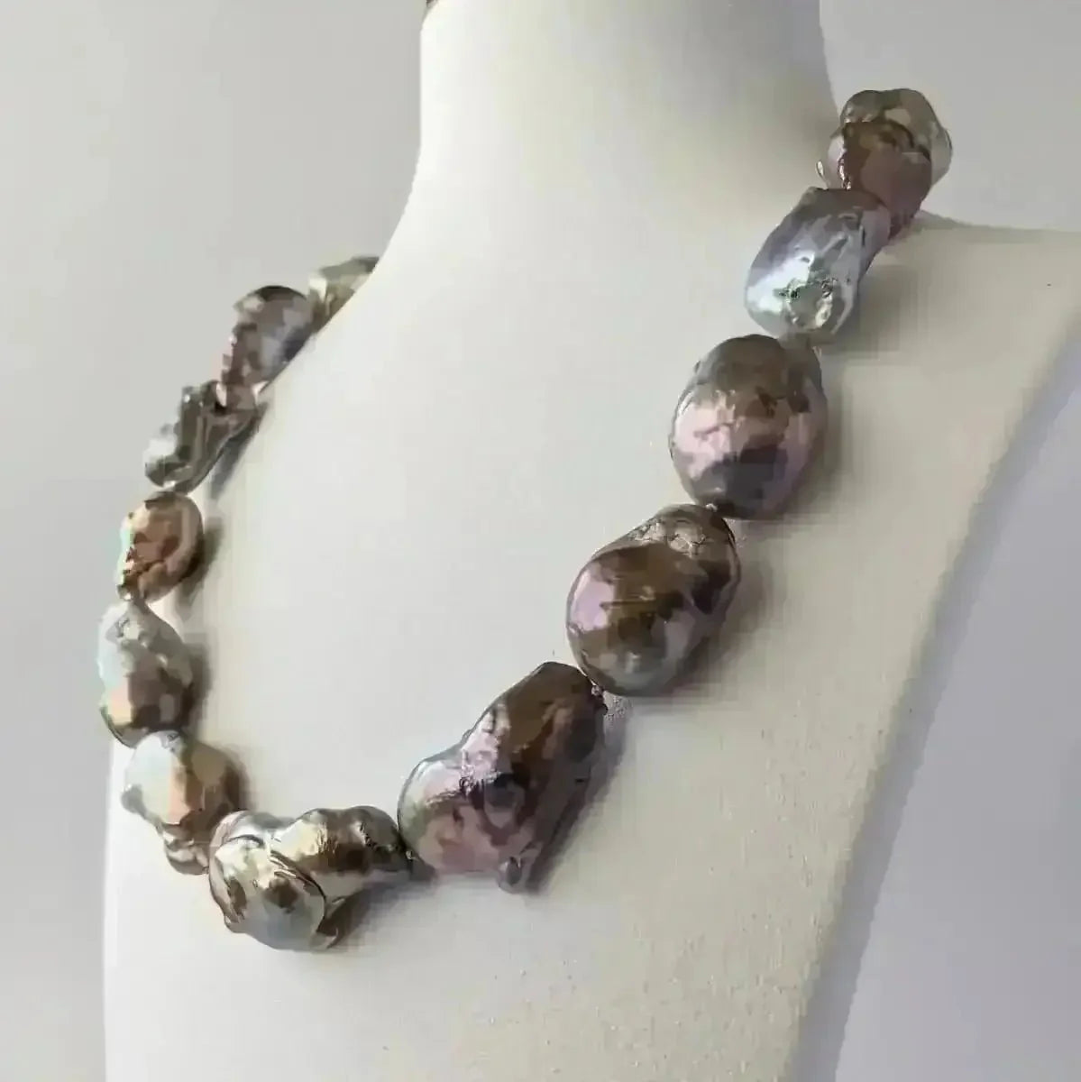 11 - 13mm Chinese Freshwater Soufflé pearl necklace - Marina Korneev