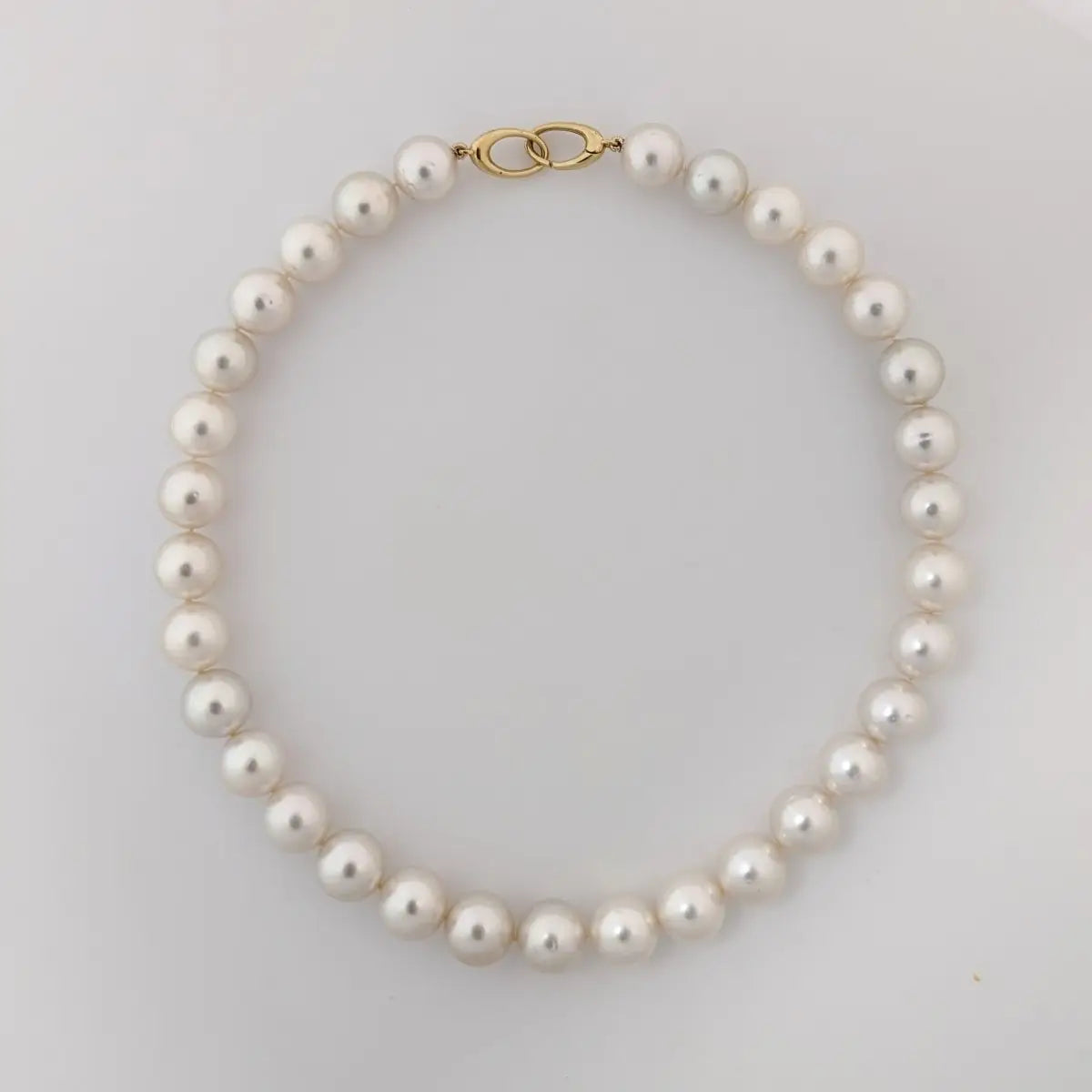 11-13mm White South Sea Pearl Necklace - Marina Korneev Fine Pearls