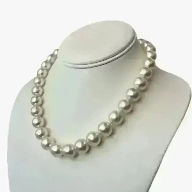 11 - 13mm White South Sea Pearl Necklace - Marina Korneev