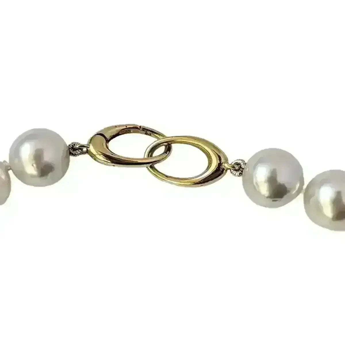 11 - 13mm White South Sea Pearl Necklace - Marina Korneev