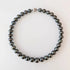 11-15mm Dark Aubergine Tahitian Pearl Necklace - Marina Korneev