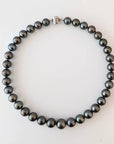 11-15mm Dark Aubergine Tahitian Pearl Necklace - Marina Korneev Fine Pearls