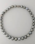 11-15mm Silver Gray Tahitian Pearl Necklace - Marina Korneev Fine Pearls