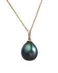 12-13mm Tahitian Pearl Pendant - Marina Korneev Fine Pearls