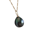 12-13mm Tahitian Pearl Pendant - Marina Korneev Fine Pearls