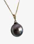 12-13mm Tahitian Pearl Pendant - Marina Korneev Fine Pearls