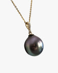 12-13mm Tahitian Pearl Pendant - Marina Korneev Fine Pearls