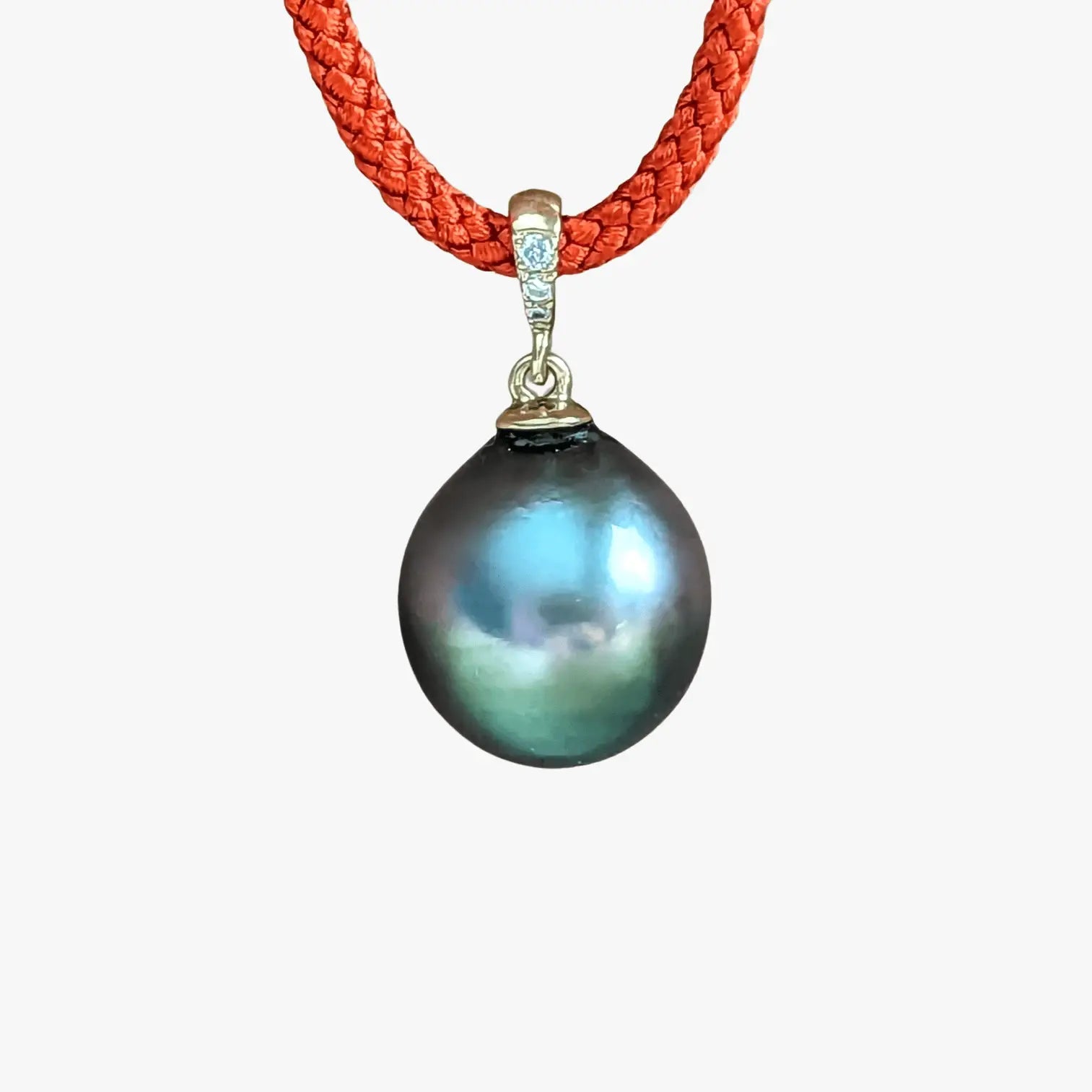 12-13mm Tahitian Pearl Pendant - Marina Korneev Fine Pearls