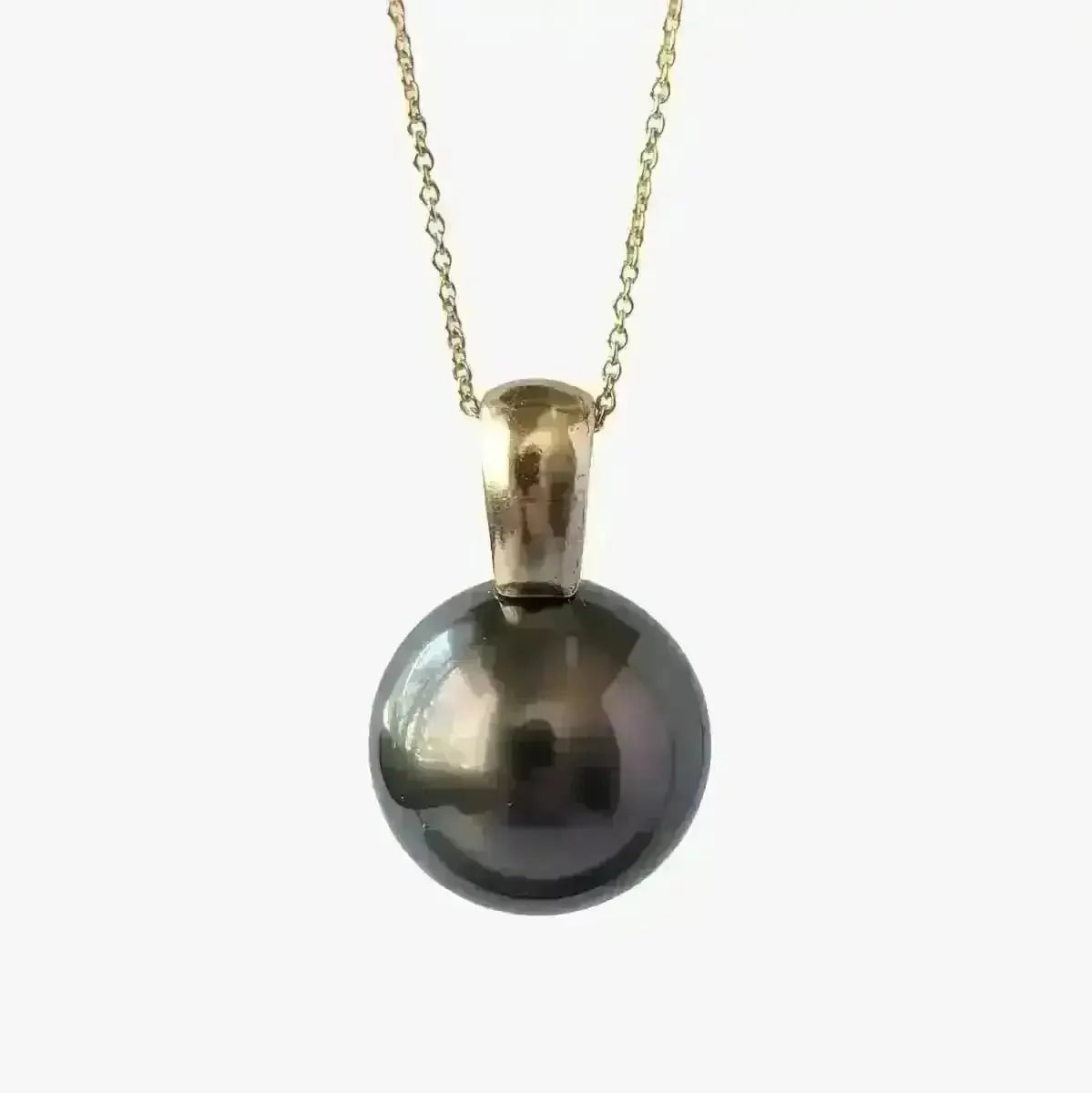12 - 13mm Tahitian Pearl Pendant - Marina Korneev