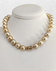 12-14mm GORGEOUS! Golden South Sea Pearl Necklace - Marina Korneev Fine Pearls