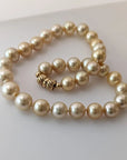 12-14mm GORGEOUS! Golden South Sea Pearl Necklace - Marina Korneev Fine Pearls