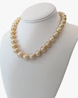 12-14mm GORGEOUS! Golden South Sea Pearl Necklace - Marina Korneev Fine Pearls