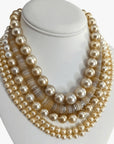 12-14mm GORGEOUS! Golden South Sea Pearl Necklace - Marina Korneev Fine Pearls