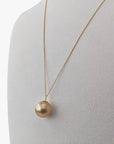 13-14mm Golden South Sea Pearl Pendant - Marina Korneev FP