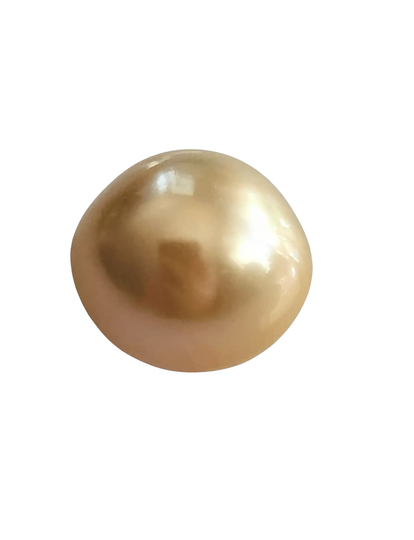 13-14mm Single Golden South Sea Pearl - Marina Korneev Fine Pearls