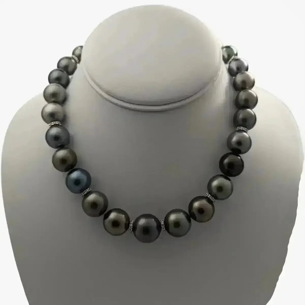 13 - 16mm Tahitian Pearl Pastel Color Mix Necklace - Marina Korneev
