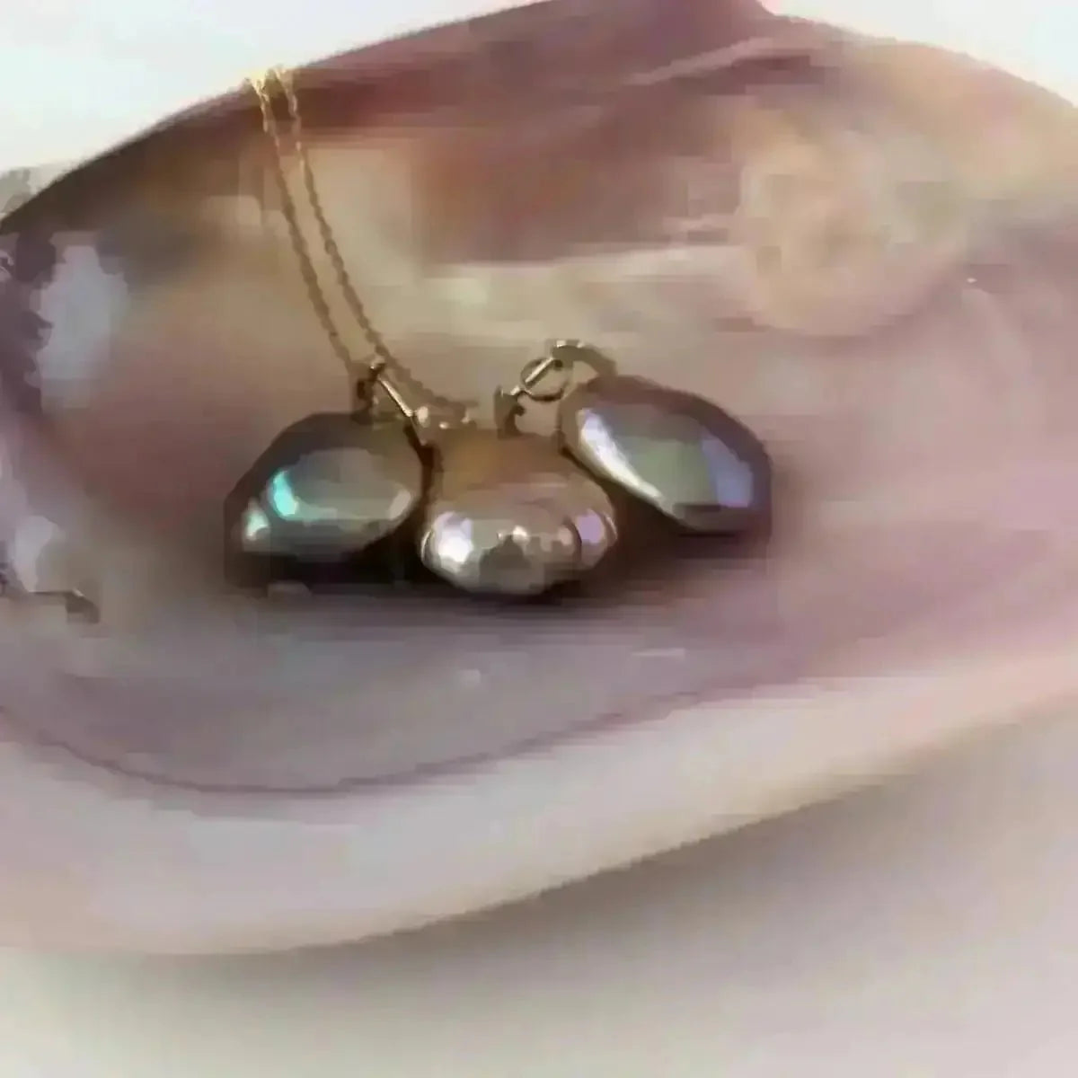 17 - 18mm Freshwater Pearl Pendant - Marina Korneev